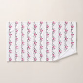 Vélos roses Cycle pour une guérison (Serviette à main)