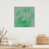 vélos verts décoration plus verte (Cuisine)