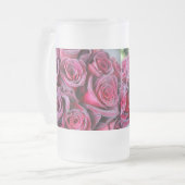 Velours Beauté Verre Frosted Beer Beer Mug (Devant gauche)
