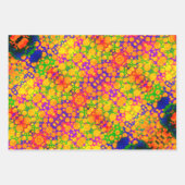 velours damassé, feuilles violets rêvés et étincel (Devant 3)