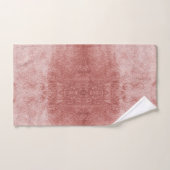 velours rose or Rose Serviettes de bains ou flanc  (Serviette à main)
