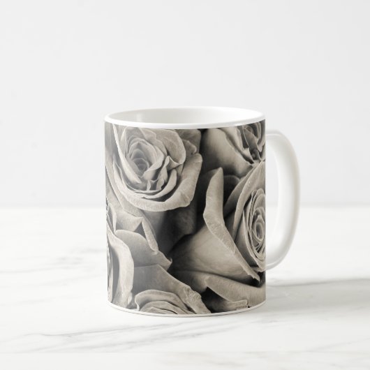 Velours vintage Beauté Café Mug (Devant droit)