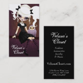 Velusa Misery Visitekaartje (Voorkant / Achterkant)