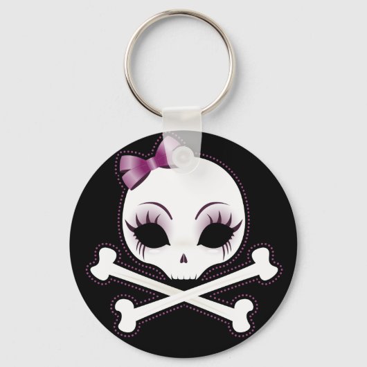 VelusaSkullie Sleutelhanger (Voorkant)