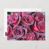 Velvet Beauty Dank je Briefkaart (Voorkant / Achterkant)