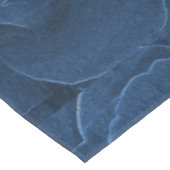 Velvet blue roos tafelkleed (Gekanteld)
