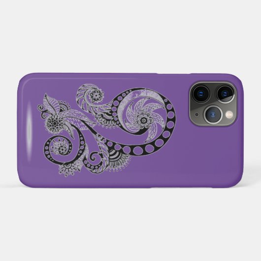 Velvet Case-Mate iPhone Case (Achterkant (horizontaal))