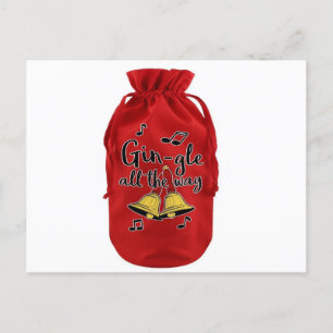 Velvet fleszak, Velvet Wine Bag, promotietas Briefkaart