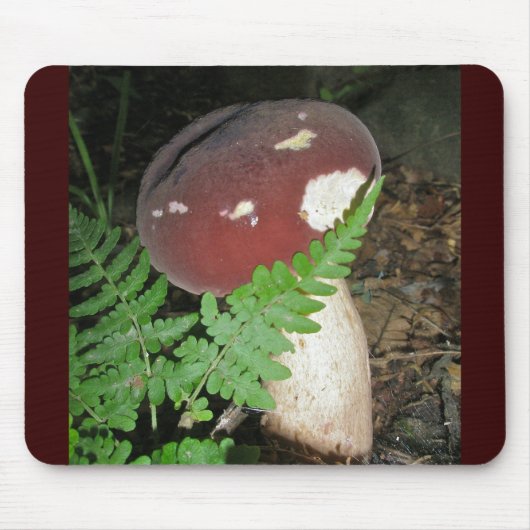 Velvet Mushroom Mousepad Muismat (Voorkant)