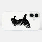 Velvet Night Profile Case-Mate iPhone Case (Achterkant (horizontaal))