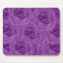 Velvet Paarse Rozen Mousepad