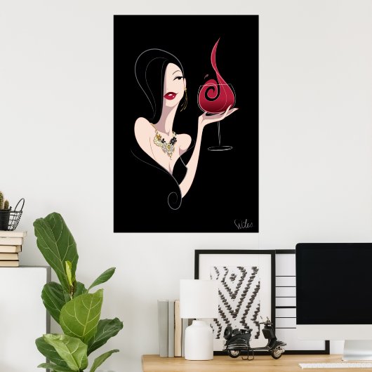 Velvet Poster groot (Thuiskantoor)