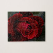 Velvet Red Rose of Romance Legpuzzel (Horizontaal)