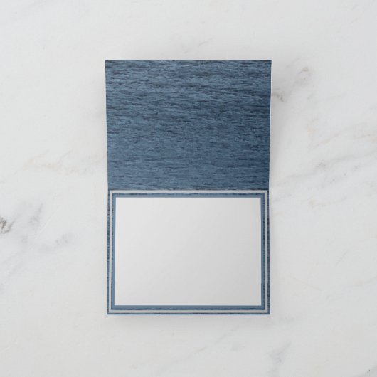 Velvet Seas Merci Carte Note (Intérieur)