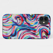 Velvet Swirls Case-Mate iPhone Case (Achterkant (horizontaal))