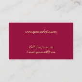 Velvet Visitekaartje (Achterkant)