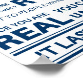 Velveteen Rabbit "Real" Poster (Hoek)