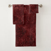 Velvety Henna Damask | Grunge rouge (En situation)