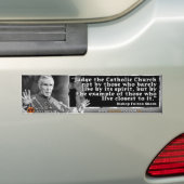 Ven Fulton Sheen Sticker "Judging the Church" (En voiture)