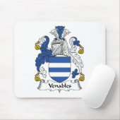 Venables Family Crest Muismat (Met muis)