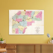 Venango Co., Pa Canvas Afdruk (Insitu (Woonkamer))