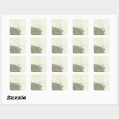 Vence Vierkante Sticker (Vel)