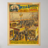 Vend Brothers Zoological Marvels Circus Poster (Devant)