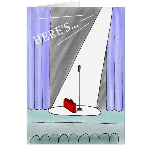 Vendeur Introduction Carte de voeux (Devant)