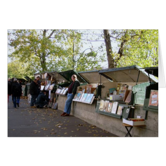 Vendeurs de livres le long de la Seine (Devant Horizontal)