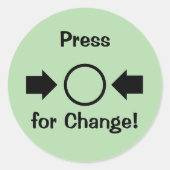 Vending Machine Coin Return Sticker (Voorkant)