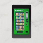 Vending Machine Maintenance Visitekaartje (Voorkant)