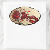 Vendre mon âme autocollant (Sac)