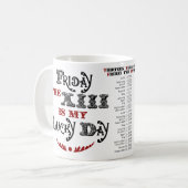 Vendredi chanceux la 13ème tasse (Devant gauche)