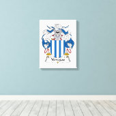 Venegas Family Crest Canvas Afdruk (Insitu (Houten vloer))