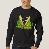 vénérienne monstre moyen sweatshirt (Devant)