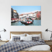 Venetiaans Canvas Print (Insitu (Slaapkamer))