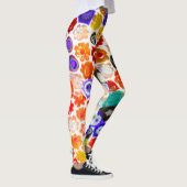 VENETIAANS FLORAGLAS LEGGINGS (Rechts)