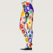 VENETIAANS FLORAGLAS LEGGINGS (Links)