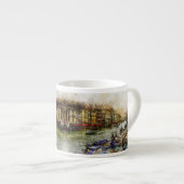 Venetiaans kanaal scène espresso kop (Voorkant rechts)