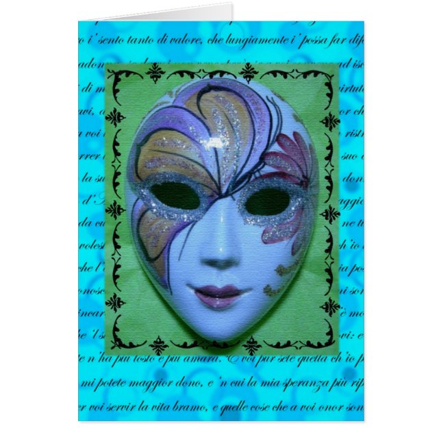 Venetiaans masker 2 (Voorkant)