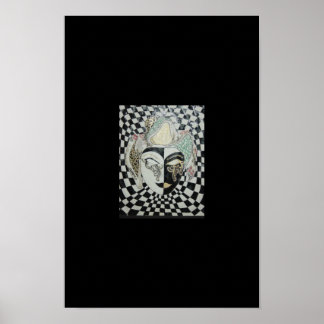 Venetiaans masker poster