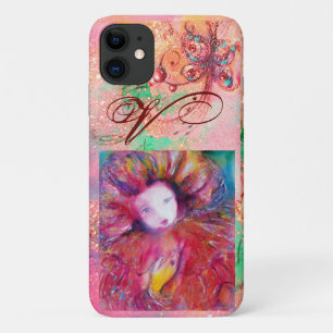 VENETIAANS MASKERADEBAL - MASKER MET RODE MONOGRAA iPhone 11 HOESJE