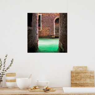 VENETIAANS POSTER OP STOEP