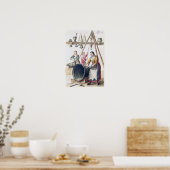Venetiaanse bellmakerswinkel poster (Keuken)