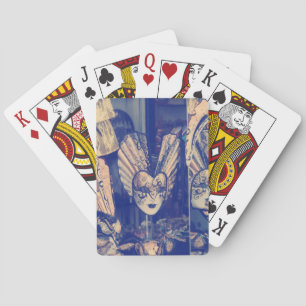 Venetiaanse carnavalmaskers Pokerkaarten