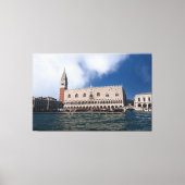 Venetiaanse Elegantie: St. Mark's Basiliek en Doge Canvas Afdruk (Voorkant)