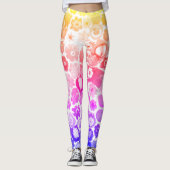 VENETIAANSE FLORA GLAS CAPRI LEGGINGS (Voorkant)