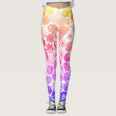 VENETIAANSE FLORA GLAS CAPRI LEGGINGS (Voorkant)