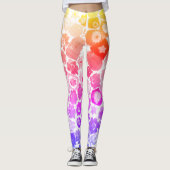 VENETIAANSE FLORA GLAS CAPRI LEGGINGS (Voorkant)