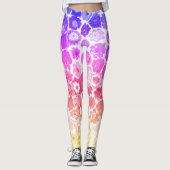 VENETIAANSE FLORA GLAS CAPRI LEGGINGS (Voorkant)